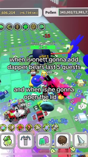 like boiii #beeswarmsimulator #beeswarm #beesmas #onett #roblox | bee swarm simulator