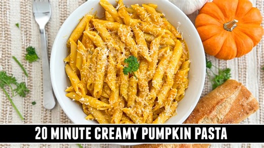 Creamy Pumpkin Pasta: Crazy Delicious 20-Minute Pasta Recipe