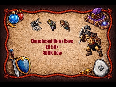 TIBIA BONEBEAST EK 50+ – BEST SPOT 50-70 EK