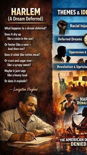 Harlem (A Dream Deferred) – Short Analysis | Langston Hughes | American Literature
