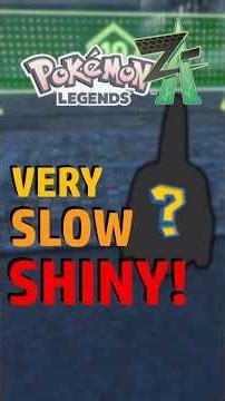 SLOWWW Shiny Today! #shorts #pokemon #shinypokemon #pokemonlegendsza