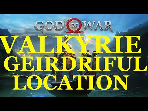 God of War 4 : How to find Valkyrie Geirdriful location (quick and easy)