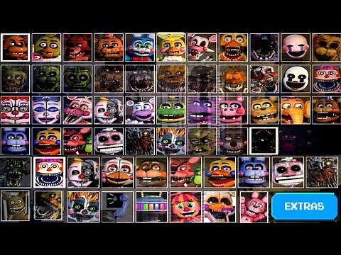 ALL JUMPSCARES SIMULATOR - Ultimate Custom Night (Complete!)