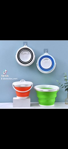 8.6K views · 13 reactions | multifunctional folding bucket，outdoor, car wash, household | Selection | Facebook