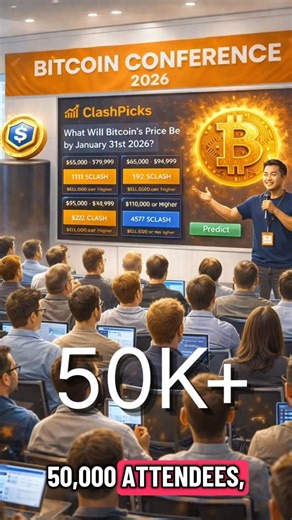 Clash Picks Is Coming to 2026 Bitcoin Conference?! 🚀👀