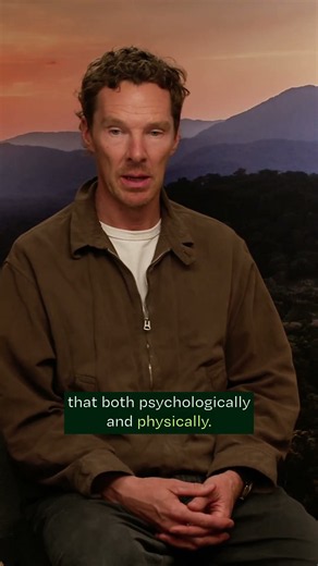 Benedict Cumberbatch on stepping into Attenborough's shoes