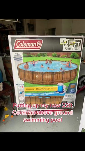#colemanpool #22ft #readyforsummer2022 | swimming pool