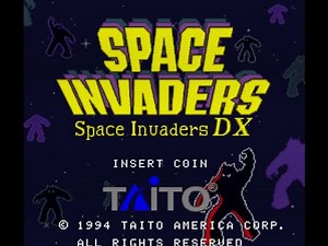 Space Invaders DX (Arcade) gameplay