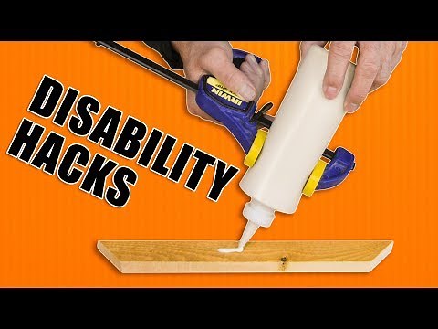 Woodworking Hacks for People with Disabilities like Arthritis