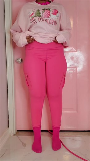 Trendy Pink Leggings and TikTok Shop Finds