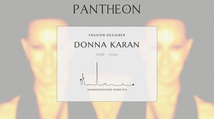 Donna Karan Biography | Pantheon