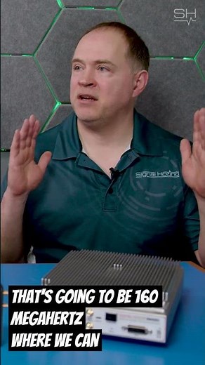 Real-Time Spectrum Analysis: 160 MHz Gap-Free Mastery! #shorts #tech #SM435 #spectrumanalysis