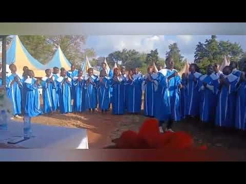 Kitale Quarterly Meeting YFP choir performing at their Music competition at St Anne’s Girl's