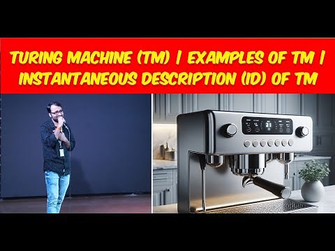 Lec-5.1: Turing Machine (TM) | Examples of TM | Instantaneous Description (ID) of TM