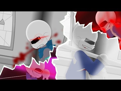 LAST BREATH SANS VS DUSTTRUST SANS (SEGMENT 2) || Sticknodes pro animation