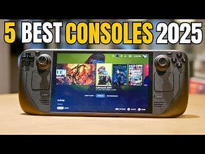 5 Best Portable Gaming Consoles 2025 – Best Handheld Gaming Devices on Amazon!