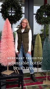 4.5K views · 47 reactions | All we want for Christmas are these Adjustable Bottle Brush Trees! ---> https://bit.ly/3QaSpxH | Grandin Road | Facebook