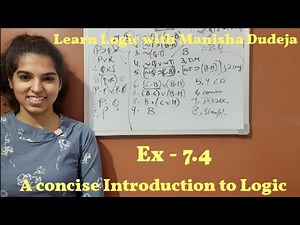 M.A(PHILOSOPHY), A concise introduction to LOGIC, Hurley Patrick, ch-7, Ex-7.4,by Manisha Dudeja #10