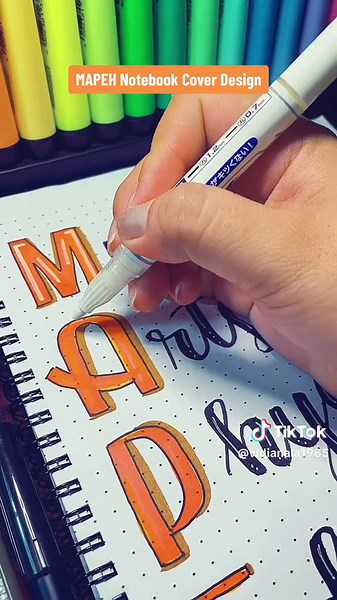 MAPEH Notebook Cover Design Ideas