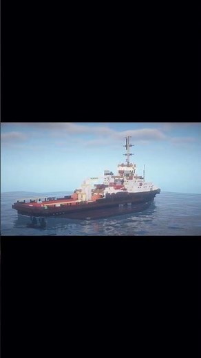 How to build a Tugboat in Minecraft