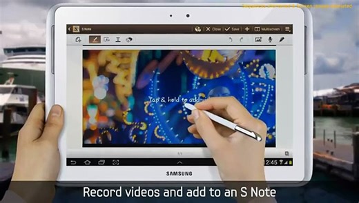 Samsung Galaxy Note 10.1 - Trailer
