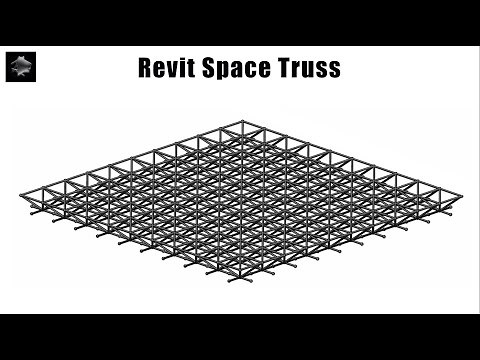 HOW TO MAKE SPACE TRUSS IN REVIT