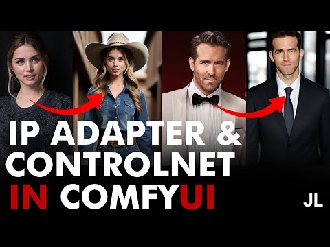 ComfyUI: Master Face Swap & Pose Mimicry with IP-Adapter v2 & ControlNet | JarvisLabs