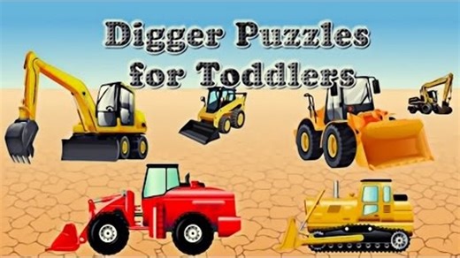 Видео Dump truck, excavator, cement mixer, tow truck, bulldozer - car puzzle for kids | OK.RU