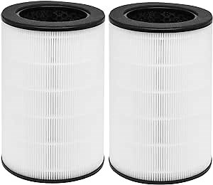 AP-T40FL Replacement Filter Compatible with Homedics Air Purifier Models# AP-T45, AP-T45WT, AP-T40, AP-T40WT, AP-T40WTAR, 1461901 (Costco Model), 2-Pack