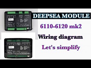 DEESEA 6110 AND 6120 MK2 MODULE WIRING DIAGRAM EXPLAIN benzblogs
