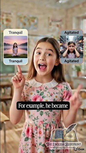 Tranquil vs Agitated | Powerful English Antonyms You Should Know | Vocabulary Builder