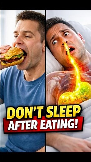 What Happens When You Sleep Right After Eating? (Shocking Truth)