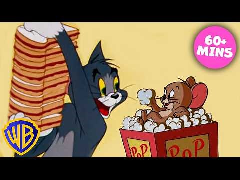 Tom & Jerry Shorts MARATHON! 🐱🐭 | Classic Tom & Jerry MEGA COMP 🌟 | #KidsCartoons ‪@wbkids‬