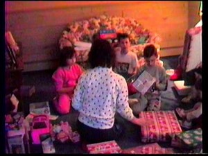 Christmas morning 1989