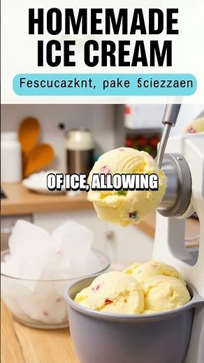 Exploring the Secrets of Homemade Ice Cream Science