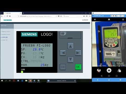 Control de lazo cerrado PI con LOGO! Siemens