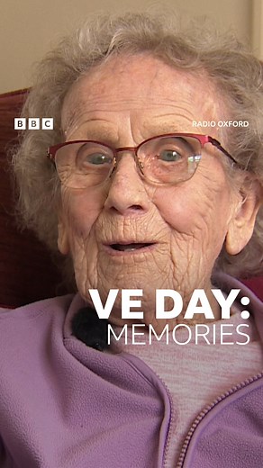 'It was seeing the joy on everyone's faces'. 100-year-old Dorothy told us her incredible memories of being there as #VEDay was celebrated in London's Trafalgar Square. ▶️ Tap the link to read more: https://www.bbc.co.uk/news/articles/c3r8rz3gp5eo | BBC Oxfordshire