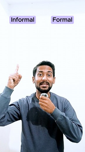 Level Up🚀: Informal vs. Formal Words! Want to sound more professional in English? 🤔 Learn how to switch from informal to formal words with ease! ✨ 👉 Master these simple transformations: Maybe ➡️ Perhaps Help ➡️ Assist Stop ➡️ Pause …and more! Perfect for interviews, emails, or formal settings. 💼📚 Elevate your communication skills today! 💪 👀Which of these do you use the most? Let me know in the comments! 👇 EnglishLearning, LearnEnglish, EnglishLessons Englishtips, EnglishVocabulary, Engli