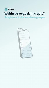 Investiere direkt in Bitcoin & Krypto. BISON ist die Krypto-App der Börse Stuttgart Group – einfach, sicher, aus Deutschland. | BISON App