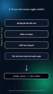 Cùng Code AI với PyTorch: Tensor ngẫu nhiên.