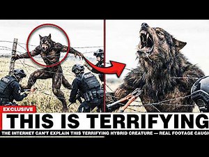 Police Captured a Terrifying Hybrid Creature — Unexplained Footage Caught on Camera!