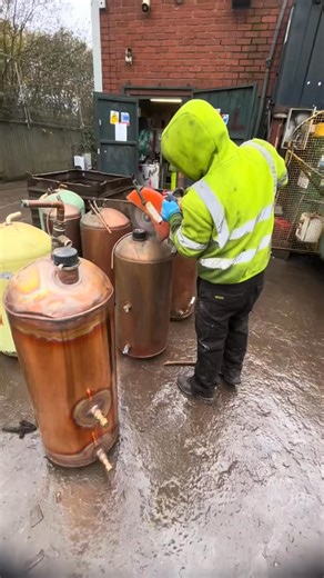 43K views · 206 reactions | Is this the easiest way to clean ur copper tanks or is this the easiest way ♻️#coppergraft #recycle #monarch #copper #coppertank #easy #cutting #tank | Monarch Metals Scrap Metal | Facebook