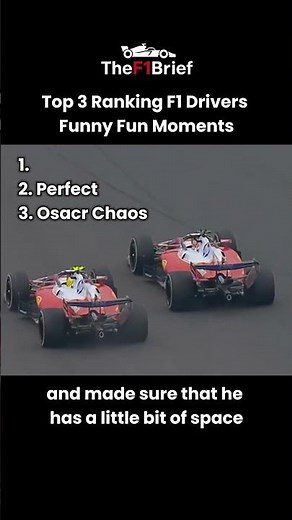 Top 3 Ranking F1 Drivers Funny Fun Moments