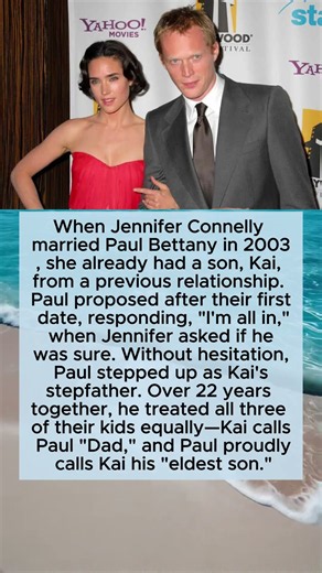 Jennifer Connelly & Paul Bettany’s Heartwarming Family Story