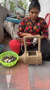675K views · 5.5K reactions | Amazing Jute Crafts ideas - Water Flower Pot Making #diy #flowerpots #jute | Hetal's Heart | Facebook