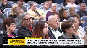 Results of natural gas drilling and links to cancer study to be released