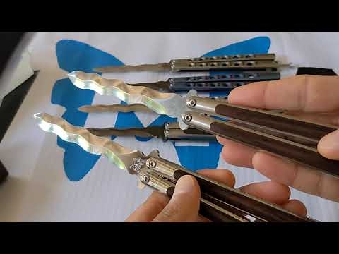 Benchmade 49 Kriss Balisong - Complete Set including BM 49SPL!