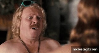 Keith Lemon funny Kelly Brook scene on Make a GIF