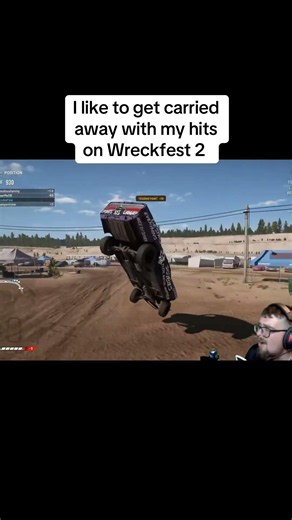 I get carried away with my hits on Wreckfest 2 #