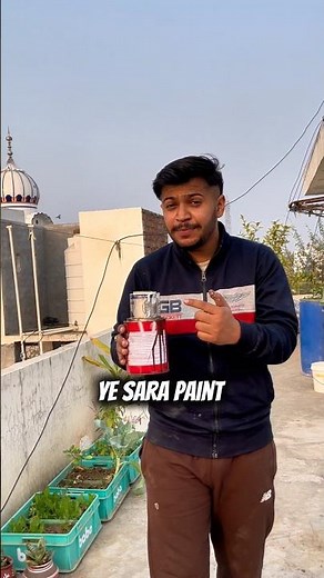 I PAINTED MY WHOLE BODY & SHOCKED THE PUBLIC! #shorts